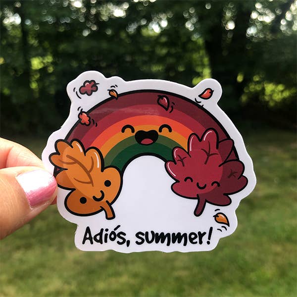 Adiós Summer Sticker