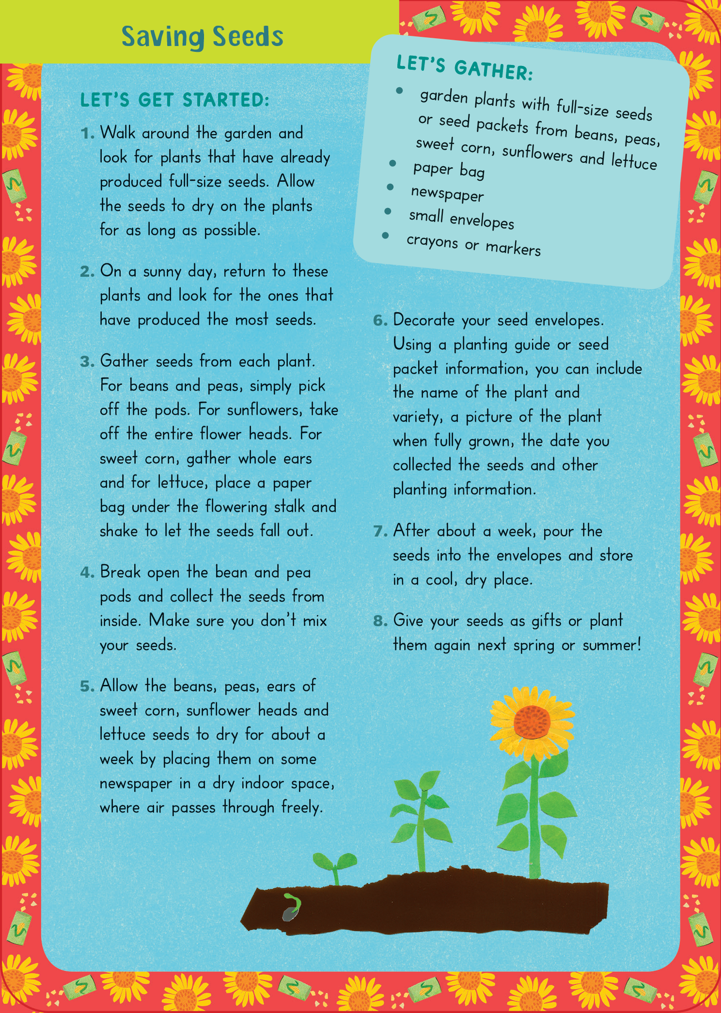 Kids' Garden: Card Deck