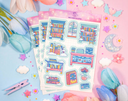 Library Sticker Sheet