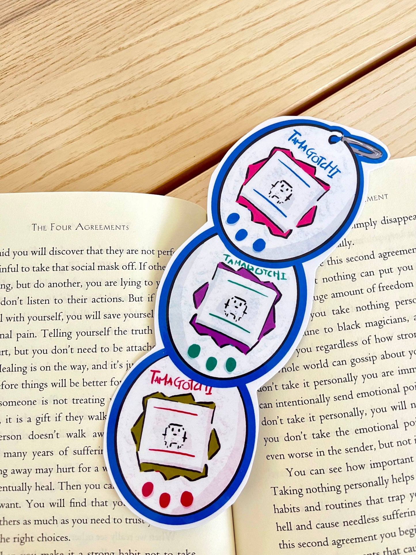 Tamagotchi Die Cut Bookmark