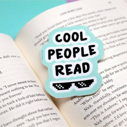 Cool People Read Sticker