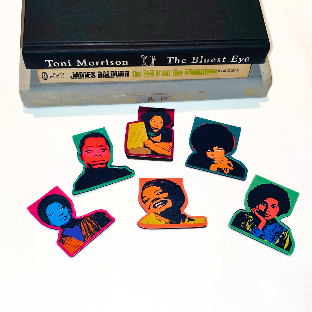 Maya Angelou Magnetic Page Marker | Bookmarks | Black Histor