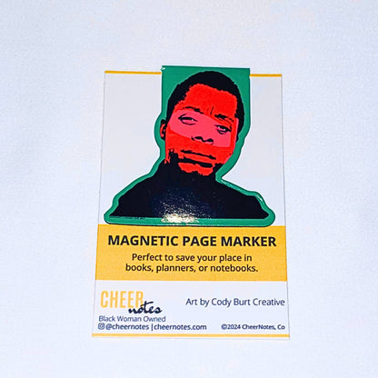 James Baldwin Magnetic Page Marker | Bookmarks | Black History