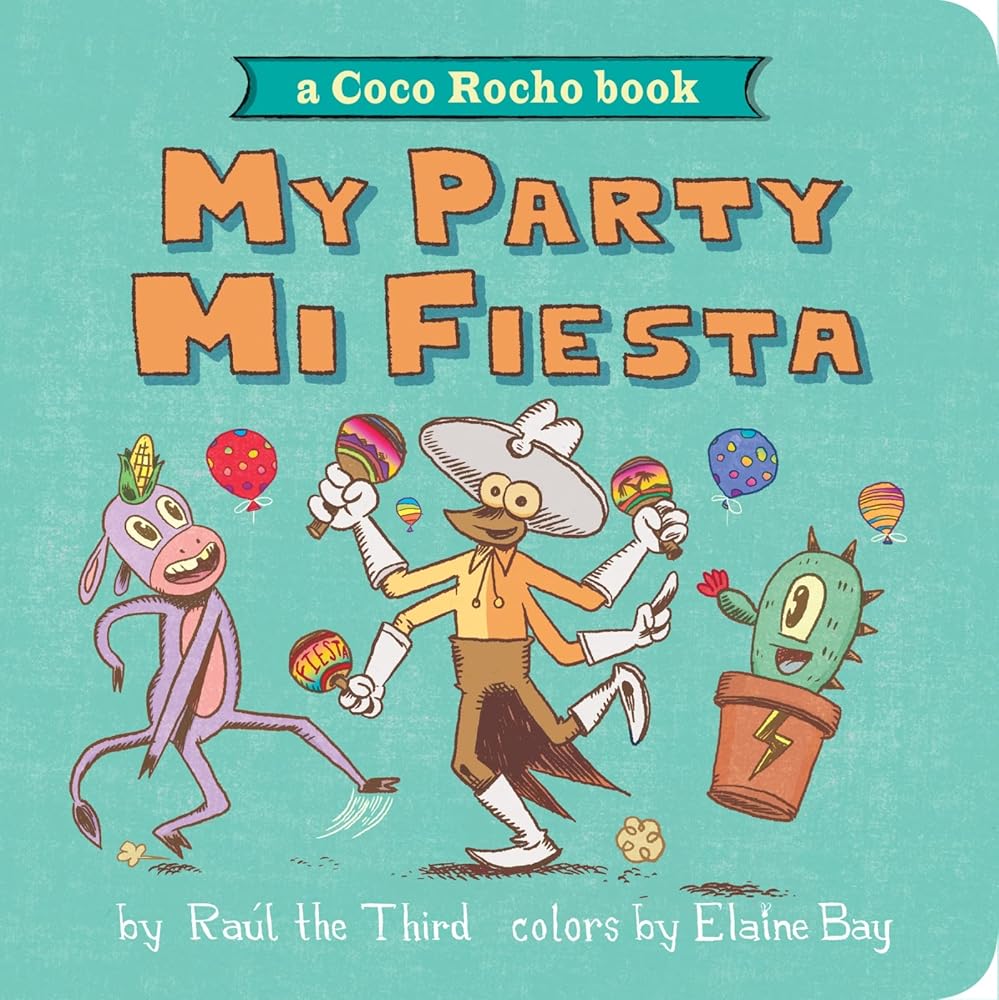 My Party, Mi Fiesta: A Coco Rocho Book (Bilingual English-Spanish) (World of ¡Vamos!) cover image