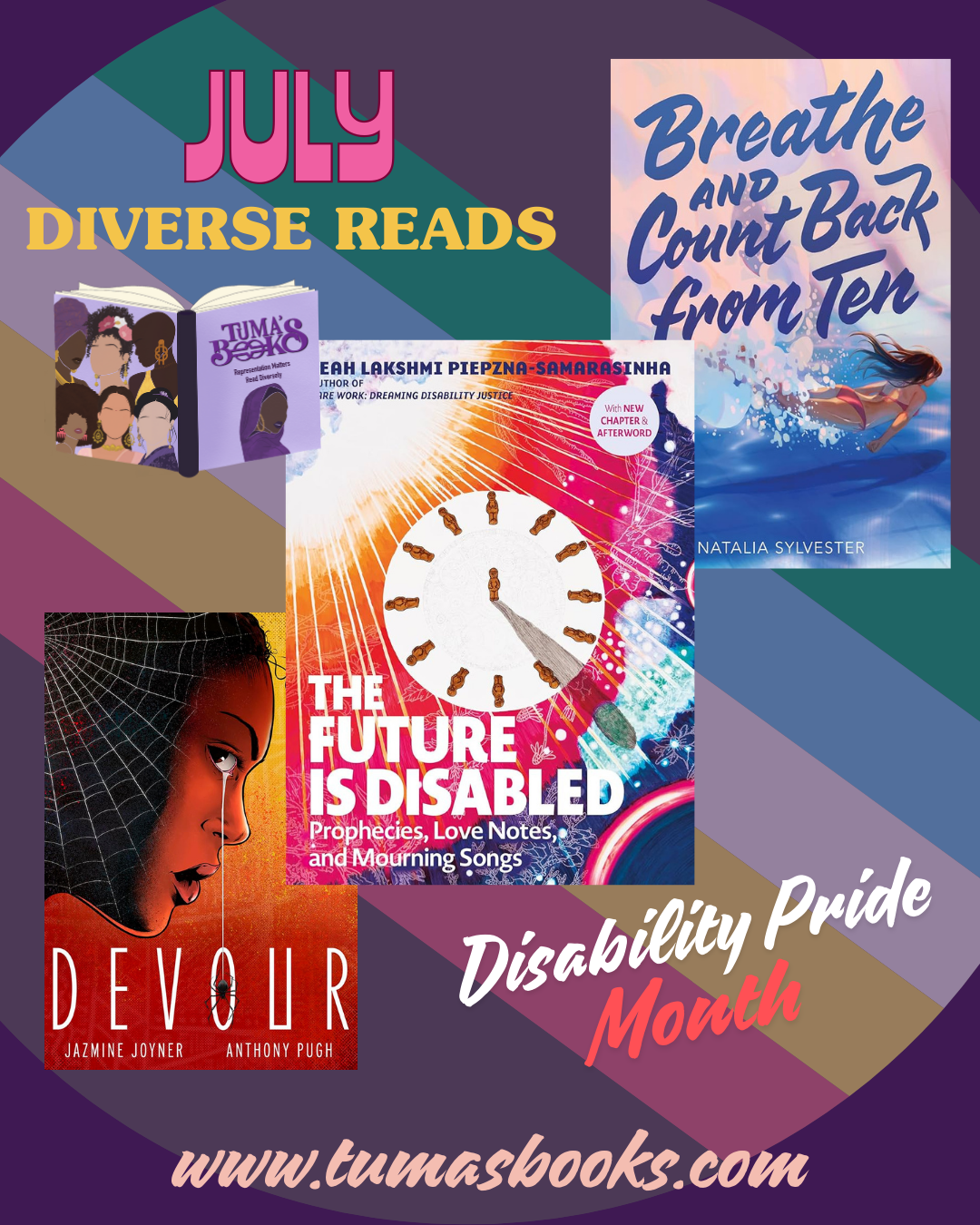 Monthly Diverse Reads -  One Time or Subscription