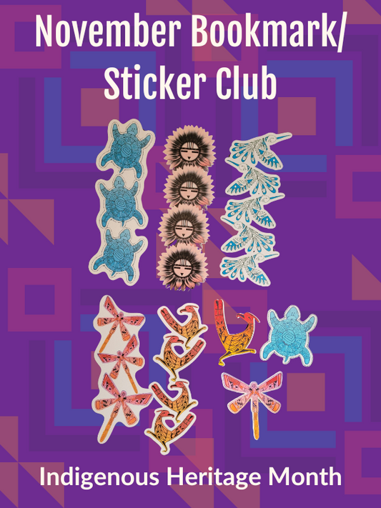 Monthly Bookmark & Stickers Club Subscription