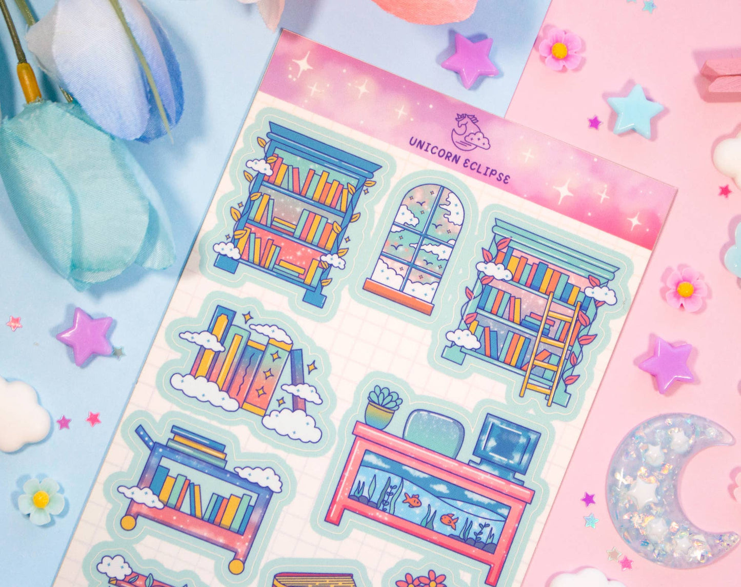 Library Sticker Sheet