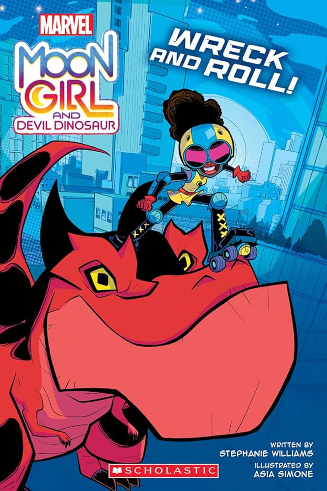 Moon Girl and Devil Dinosaur: Wreck and Roll!: A Marvel Original Graphic Novel (Marvel Moon Girl and Devil Dinosaur) by Stephanie Williams, Asia Simone - 9781338785524 - Tuma's Books - Tuma's Books