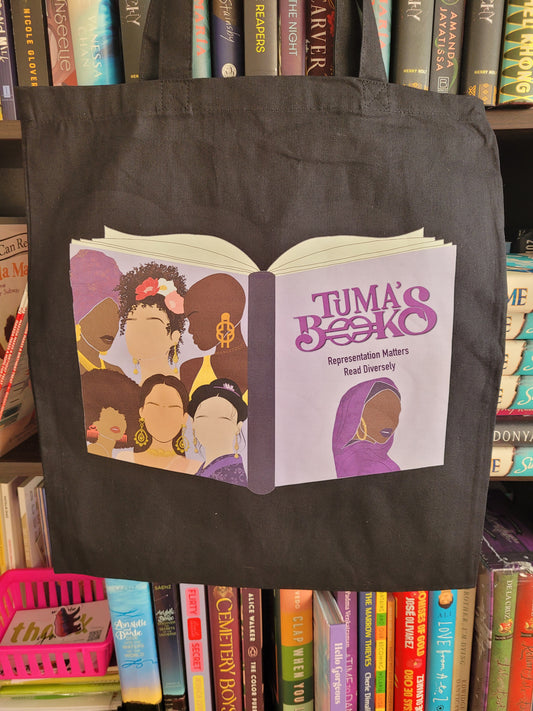 Diverse Books Logo 100% Cotton Canvas Tote Bag