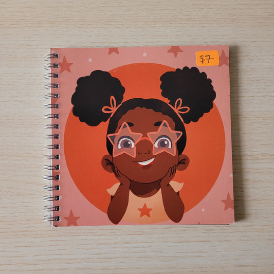 Spiral Notebooks Featuring Black Women/Girls
