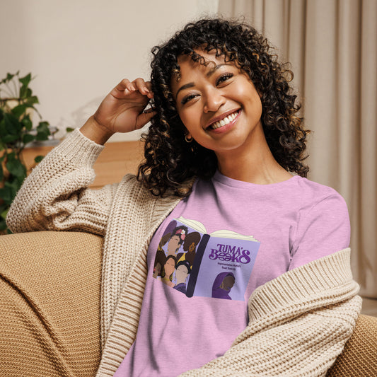 Women's Relaxed T-Shirt (Diverse Stories Logo)