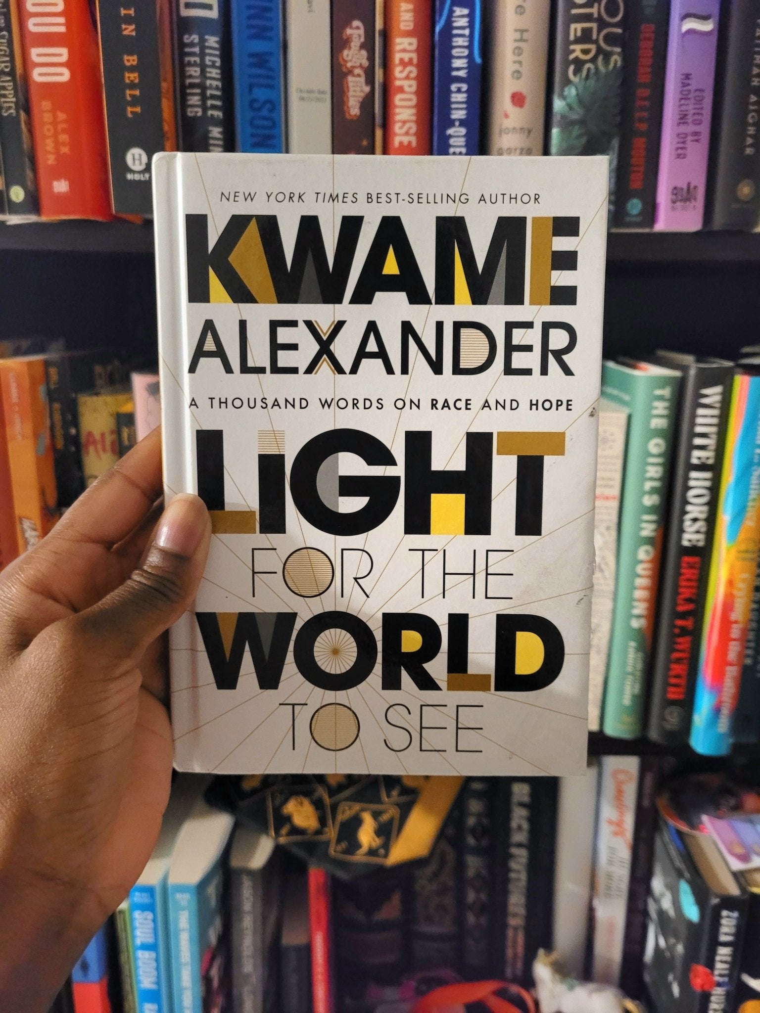 Light For The World To See: A Thousand Words on Race and Hope by Kwame Alexander - 9780358539414 - Tuma's Books - Tuma's Books