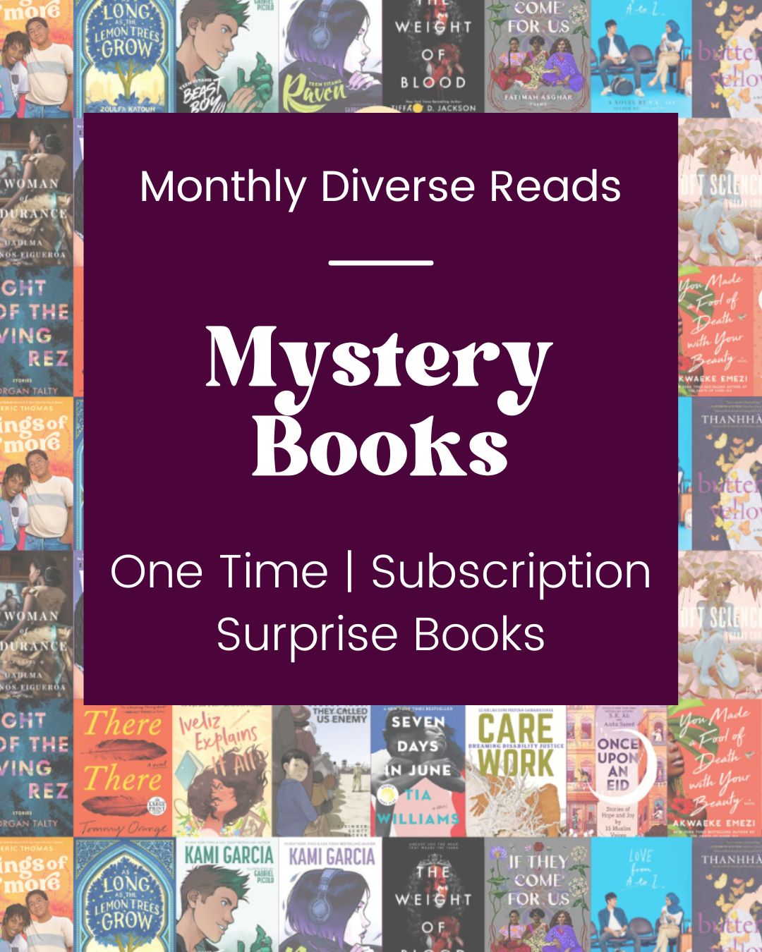 Reading Journal with Diverse Book Recs - Tuma's Books